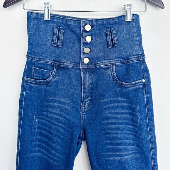 Lifting Form Fitting Jeans, Made in Colombia, Passion Jeans, Size 14, High Rise - Picture 2 of 7